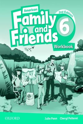 Bundanjai (หนังสือคู่มือเรียนสอบ) American Family and Friends 2nd ED 6 Workbook (P)
