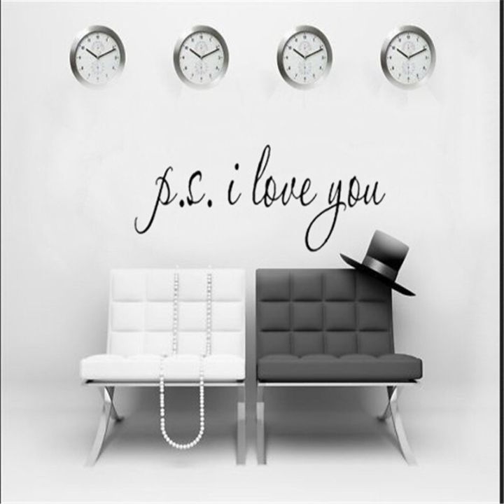 sale-nancarenko1977-58-15ซม-ps-i-love-you-สติ๊กเกอร์ติดผนังรูปศิลปะสำหรับตกแต่งบ้านที่มีชื่อเสียง-amp-คำคมแรงบันดาลใจห้องนั่งเล่นห้องนอนสติ๊กเกอร์ติดผนังที่ถอดออกได้8017