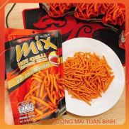 Snack Bim bim Mix cay cay Thái lan 60g Bim Bim Tăm Cay