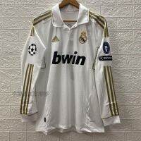 【Retro Football Jersey】۞∋เสื้อย้อนยุคคลาสสิก 11-12 ลาลีกาจริง Madrid Home No. 7 C Rollauer 8 Kaka เสื้อฟุตบอลแขนยาว