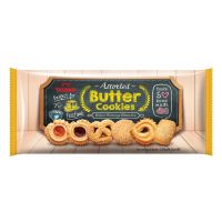 TATAWA Butter cookies คุกกี้รวมรส ตราทาทาวา น้ำหนัก 128 กรัม