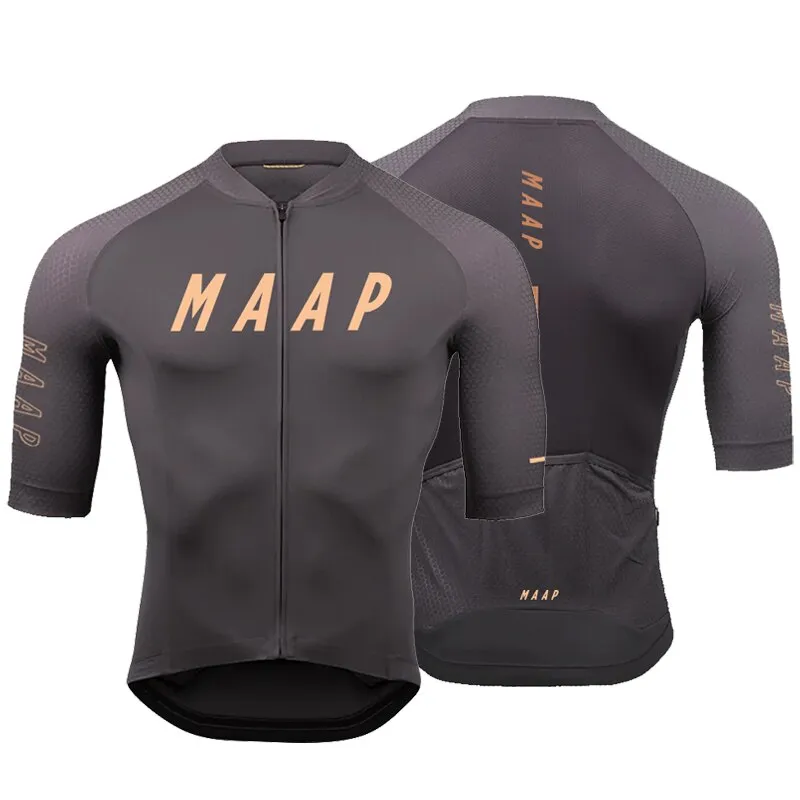 Quần Áo Đội Ba Môn Phối Hợp Ropa De Ciclismo 2023 MAAP Hàng Mới Về Nam Mùa  Hè Tay Ngắn Quần Áo MTB Mountain Áo Đi Xe Đạp 