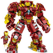 Đồ chơi Lắp ráp mô hình iron man cao cấp liểu lego người sắt 1529PCS