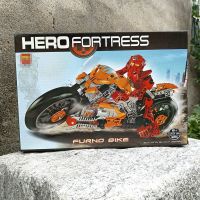 Clearance Special Deal Hero Factory 1.0 Assault Qingfeng Huaguang Flame Locomotive Motorcycle Building Block Toys