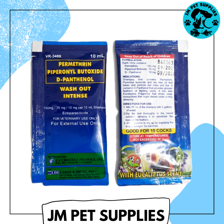 Wash Out Intense Shampoo for Mites & Lice 10ml Lazada PH