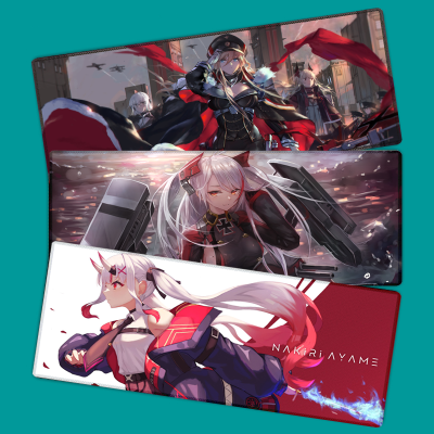 [Ready Stock] Azur Lane long gaming mouse pad computer mousepad gaming large mouse pad