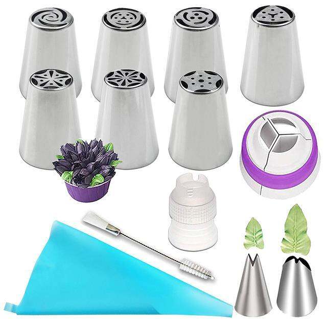 cc-13pcs-russian-icing-piping-nozzles-pastry-tips-decorating-tools