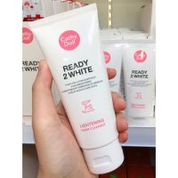 ? Cathy Doll Ready 2 Whte Lightening Foam Cleanser 100g (1 ชิ้น) เคที่ดอลล์ โฟมล้างหน้าเนื้อนุ่ม สูตรเนียนนุ่ม [ ผลิตภัณฑ์ความสวย ]