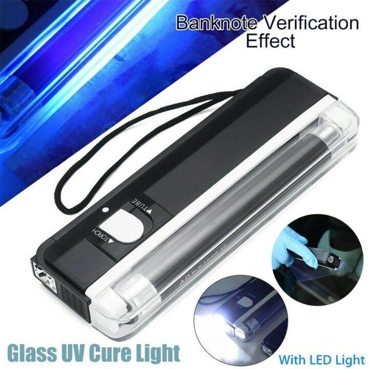 Black Light Curing Lamp For UV Resin Auto Glass Windshield Crack Chip