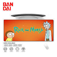 Kawaii Rick และ Morty Mouse Pad Pc อุปกรณ์เสริม Mousepad Non-Slip Gamer Gaming แป้นพิมพ์แล็ปท็อปยางการ์ตูนสำนักงานพรม