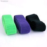 ₪ New high quality wavy thick elastic band/sewing garment accessories/color striped elastic band