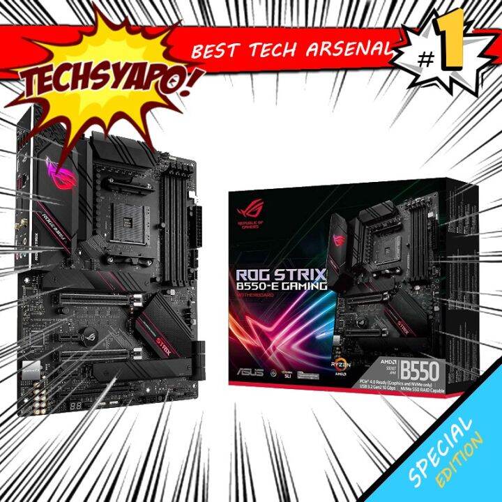 ASUS ROG STRIX B550-E GAMING MOTHERBOARD | Lazada PH