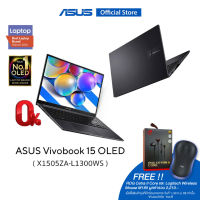 ASUS Vivobook 15 OLED X1505ZA-L1300WS, 15.6 inch thin and light laptop, 60Hz FHD OLED, Intel Core i3-1215U, 4GB DDR4, Intel UHD Graphics, 512GB PCIe SSD, Wi-Fi 5