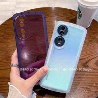 ส่วนลด เคสโทรศัพท์ Phone Case Honor 90 Lite Honor90 Lite 5G 4G INS เคส สีลูกอมแฟชั่นเรียบง่ายโปร่งใสป้องกันการตกกันกระแทกใหม่ปกหลัง เคสโทรศัพท Cover 2023