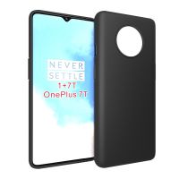 Case For OnePlus 7T OnePlus 7 T 1+7T Silicone TPU case For One Plus 7T Ultra thin Clear and Matte Solid Black Cover case Phone Cases