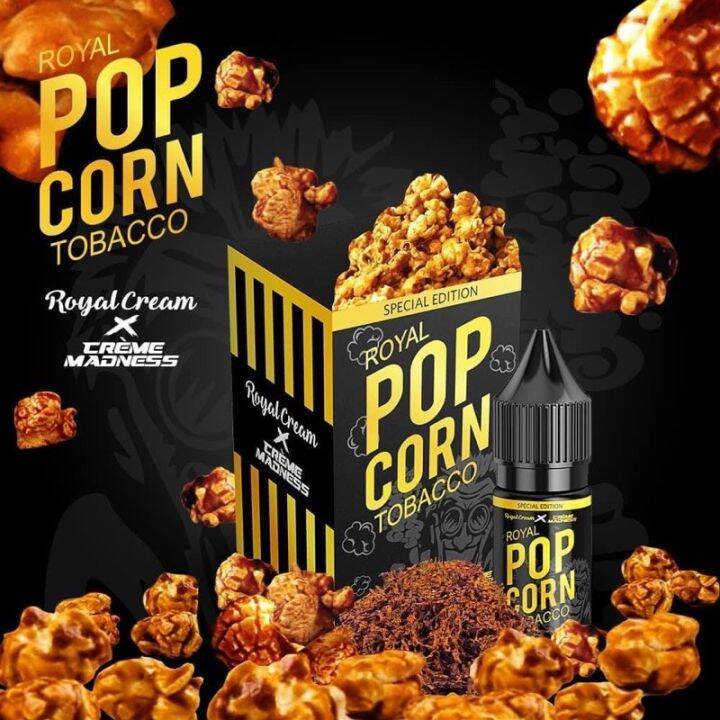 Royal Popcorn Tobacco 10ML Salt Nic Lazada