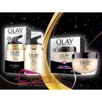 Olay Total Effect 7 in 1 Normal Day Cream SPF15 &amp; Night Cream , โอเลย์ เดย์ครีม SPF15 50g และ ไนท์ครีม 50g