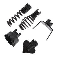 7Pcs Set Drain Cleaner Cutter Set 16mm Manganese Steel Drain Cleaner Machine Combination Cutter Head