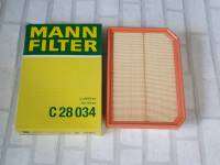 กรองอากาศ   Benz A-Class  W177 ( 2018 -   )   เครื่อง M260  Engine Air Filter  Mann  C 28034 / C28034