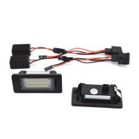 1 Set Canbus Auto Light Led License Plate Light Tail Light Fit for Audi A1 A4 B8 4D 5D A5 S5 2D 5D A6 S6 For VW Golf Passat