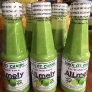 COMBO 4 CHAI MUỐI ỚT CHANH ALLMELY NHA TRANG chai 220ml