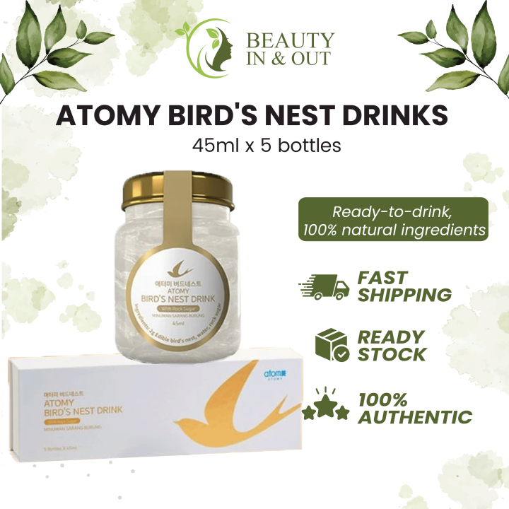 Atomy Bird's Nest Drinks(45ml x 5 bottles) Lazada