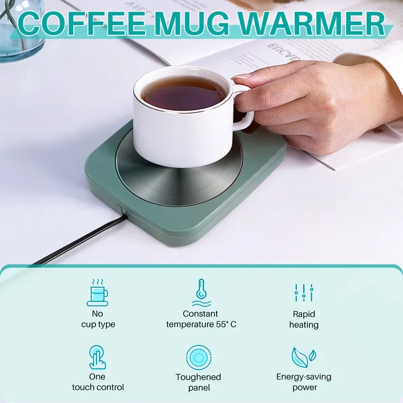 Dropship Mug Heater Coffee Mug Cup Warmer Milk Tea Water Heating