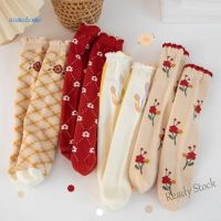 【hot sale】 ✹☑ C10 SOME Infant Baby Girls Boys Soft Cotton Socks Children Kids Knee High Cute Printing Long Sock Candy Color Toddler Sox