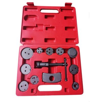 12pcsset Auto Universal Precision Disc Brake Caliper Wind Back Brake Piston Compressor Tool Kit For Auto Garage Repair Tools