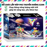 Đồ chơi lắp ráp phi thuyền 3 in 1 chạy bằng năng lượng mặt trời