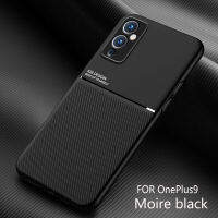 เคสแม่เหล็กสำหรับ OnePlus 9 Ace Pro 10T 5G 9RT 7 8 Pro Minimalist Line หนังกันกระแทกกรอบ TPU นุ่มฝาหลัง