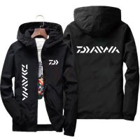 แจ็กเก็ต Daiwa สำหรับผู้ชาย,เสื้อแจ็คเก็ต S-7XL เสื้อโอเวอร์โค้ทสำหรับผู้ชายเสื้อแจ็คเก็ตบอมเบอร์เข้ารูปลำลองสีพื้น2 2023แฟชั่นใหม่