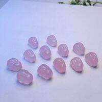 1 Pz Naturale Quarzo Rosa Coniglio Sculture ขนาดมินิคริสตอลโล Guarigietra รูปปั้นของตกแต่งบ้าน Gioielli Fai Da Te Regalo Animali