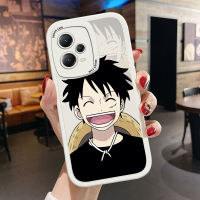 เคสโทรศัพท์สำหรับ Redmi Note 12 5G Xiaomi Poco X5 5G ผิวบางรู้สึกมีความสุขเคสหลังหนังลูฟี่ซิลิโคนนิ่มปกหนังเคสโทรศัพท์