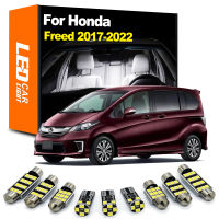 Zoomsee 11Pcs หลอดไฟสำหรับ Honda Freed Freed 2017 2018 2019 2020 2021 2022รถโดมอ่าน Trunk Canbus ภายใน LED Light Kit