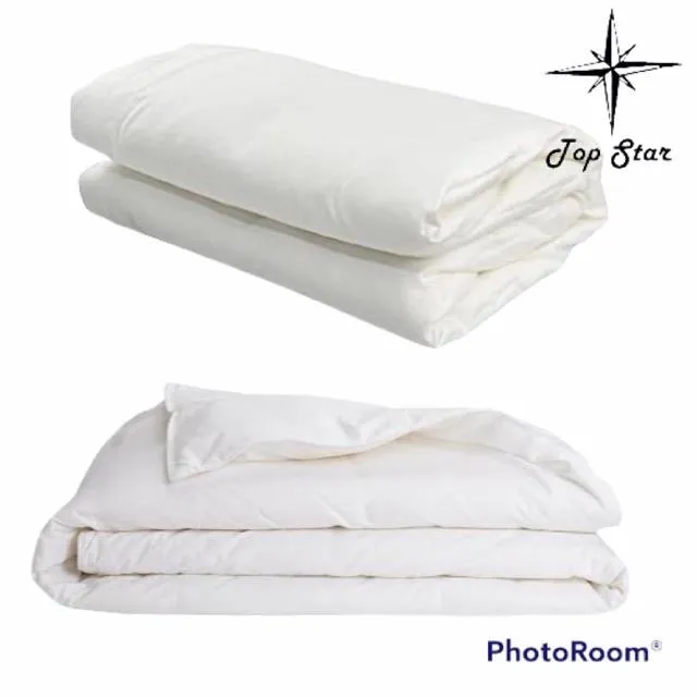 Queen size Plain White Thin Comforter Duvet Filler Lazada PH