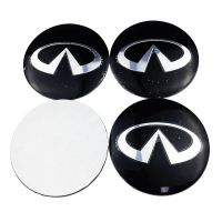 ใหม่อัพเกรด4PCS 56Mm Infiniti ศูนย์ล้อรถ Hub ฝาครอบสติกเกอร์ Auto ยางตรารถยนต์ Decal yang are