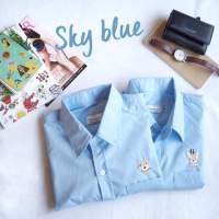 Windup dolls - Shirt เสื้อเชิ้ตแขนสั้น ผ้าcotton