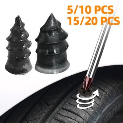 ✣◐► Vacuum Tyre Repair Set Nail Kit for Wheels Car Motorcycle Scooter Rubber Tubeless Tire Repair Tool Glue Free Repair Tire Nail