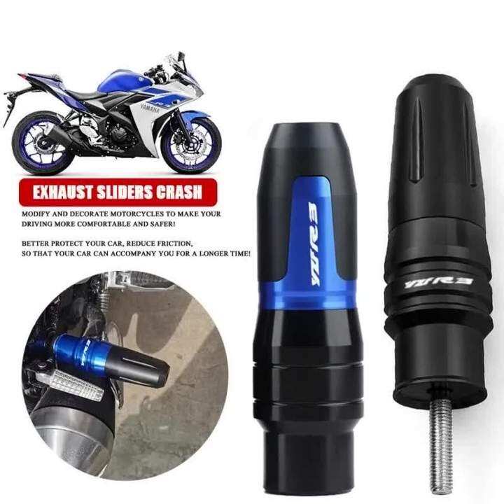 Xe máy CNC xả khung Thanh trượt cho Yamaha YZF R3 tai nạn miếng ...