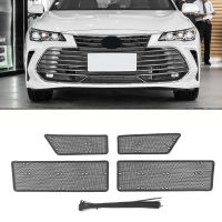 ด้านหน้าหัว Grille ใส่สุทธิแมลง Screening ตาข่ายฝาครอบ Trim Fit สำหรับ Toyota Avalon 2019 2020 2021อุปกรณ์เสริม