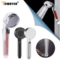 ﹍♦¤ Bath Shower Head Jetting Shower Head Anion Showerhead High Pressure Saving Water Rainfall Shower Head Bathroom SPA Filter Shower