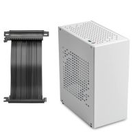 Aluminum HTPC Mini ITX Chassis Game Computer Case Support Graphics Card RTX2070 I5 with PCIE 3.0 cable Case A07