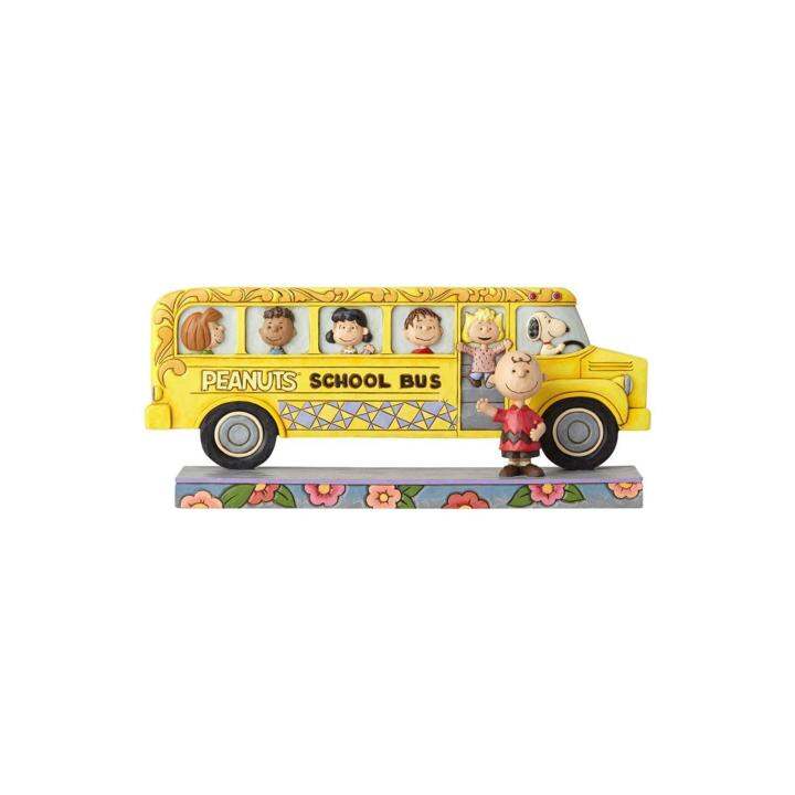 Enesco Traditions Peanuts School Bus Collection | Lazada