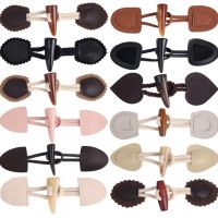 【CW】 Horn Toggle Closure Clasp Buttons Clothing Garment Ornaments Fasteners Jacket Duffle Sewing Apparel Crafts 20pcs