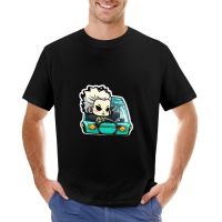 Zombie Driver Anime Gambar Lucu Kartun Driver T-Shirt Pakaian Pria Sublim T Shirt Hitam T Shirt Pria Grafis T Shirt S-4XL-5XL-6XL