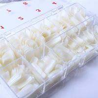 500Pcs Fashion Full Cover Natural False Nails Fake Tips With Box Beauty Tool In Stock Fast Ship