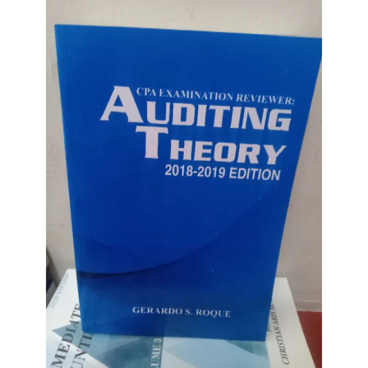 CPA EXAMINATION REVIEWER Auditing Theory 2018-2019 Edition | Lazada PH