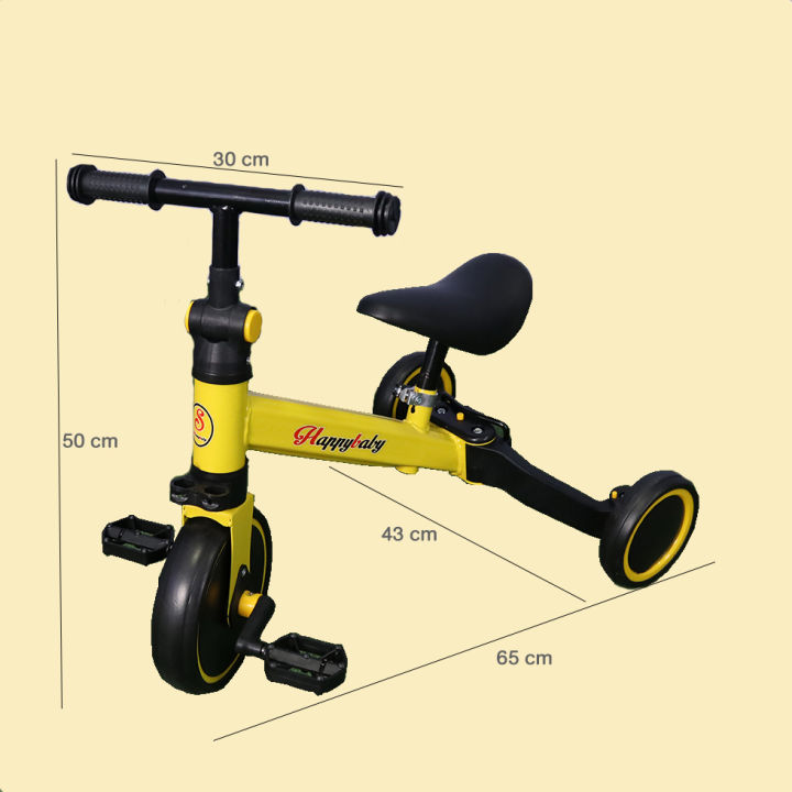 จักรยานขาไถ-จักรยาน-3-ล้อ-พับได้-2-in-1