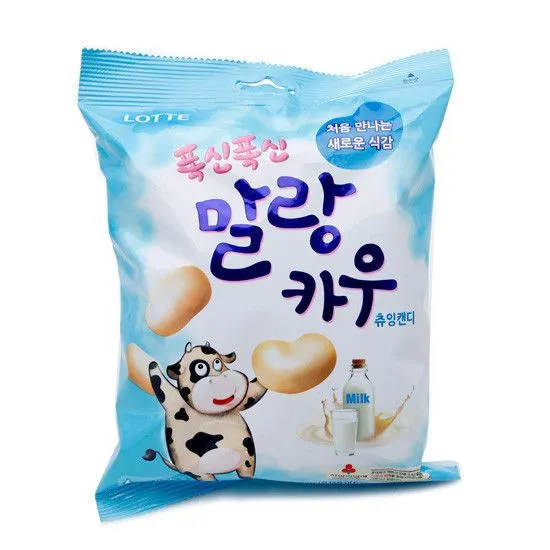 Lotte Korean Soft & Chewy Candy 'MalangCow' MILK FLAVOR 79g. | Lazada PH